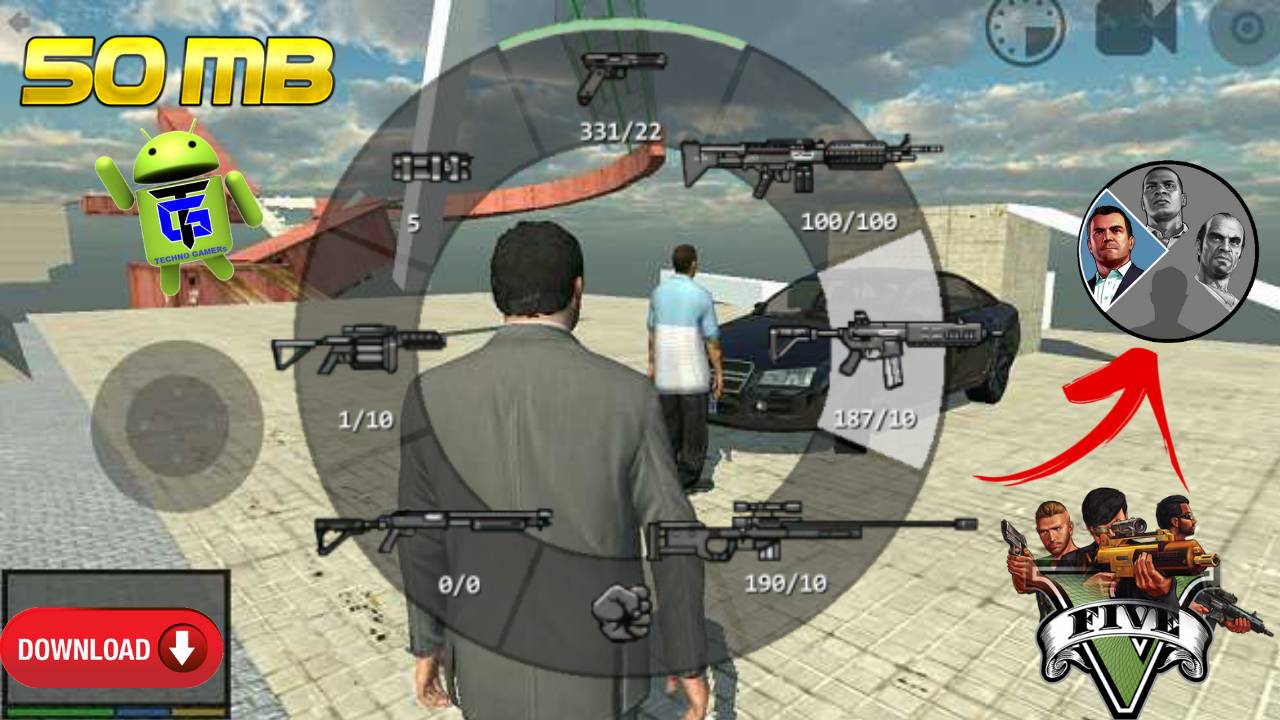 GTA 5 Unity APK Android Game Download
