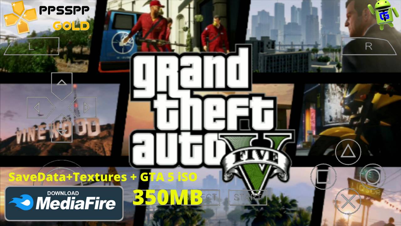 GTA 5 iSO PPSSPP for Android Download
