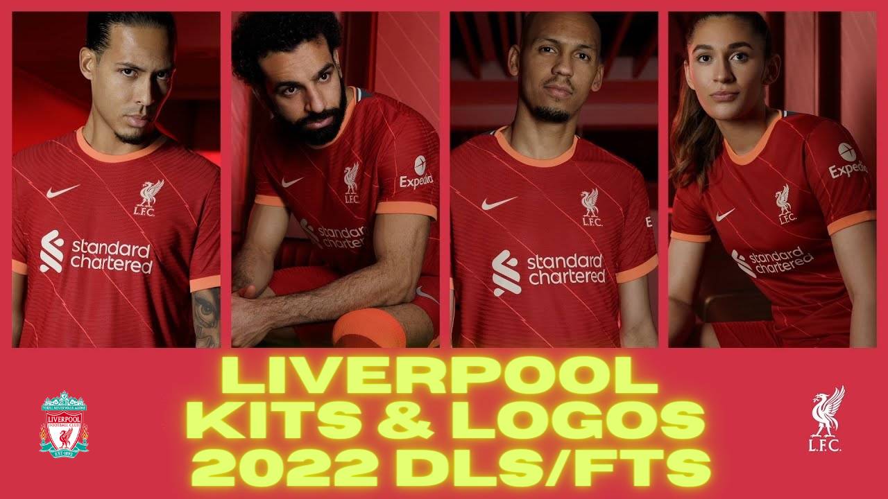 Liverpool Kits 2022 DLS FTS Touch Soccer Kits Logo
