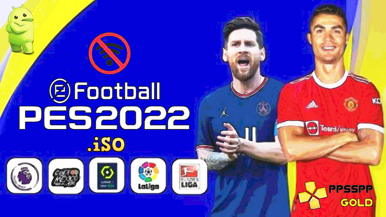 PES 2022 PPSSPP English Update Kits Transfers Download