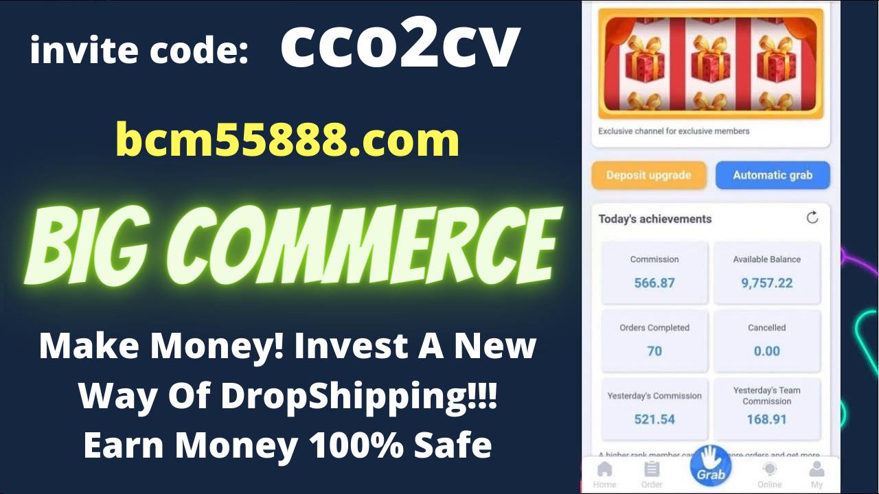 BigCommerce bcm55888 Make Money Invite code cco2cv