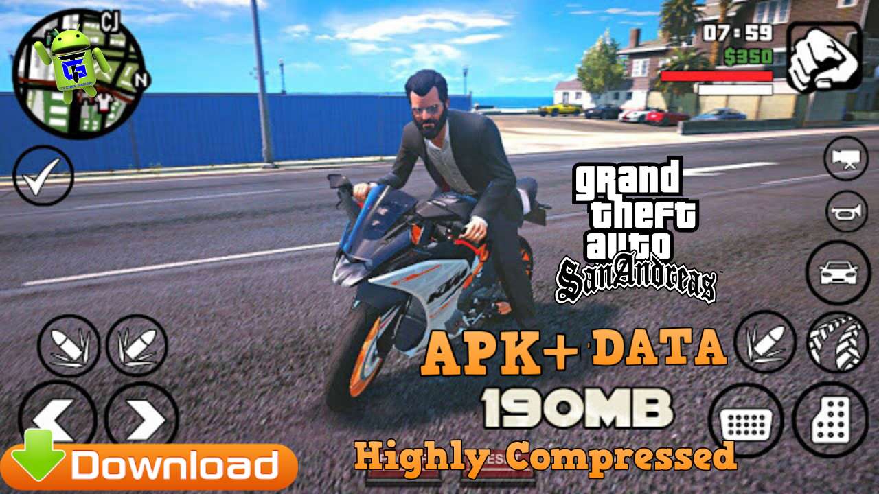 GTA San Andreas APK+Data Lite Download