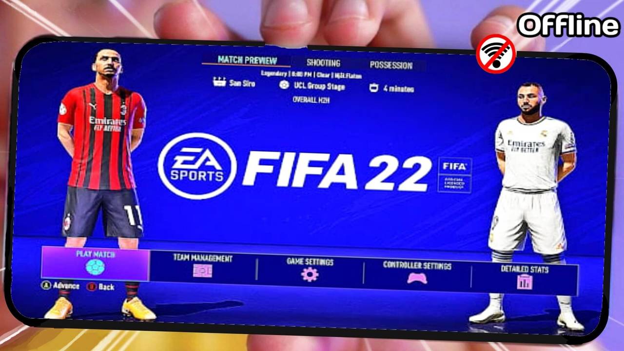 Download FIFA 22 Mod Android Offline PS5