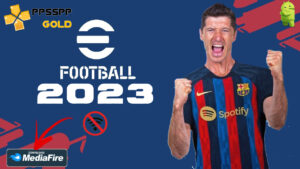 eFootball PES 2023 PPSSPP Offline PS5 Android & iOS Download