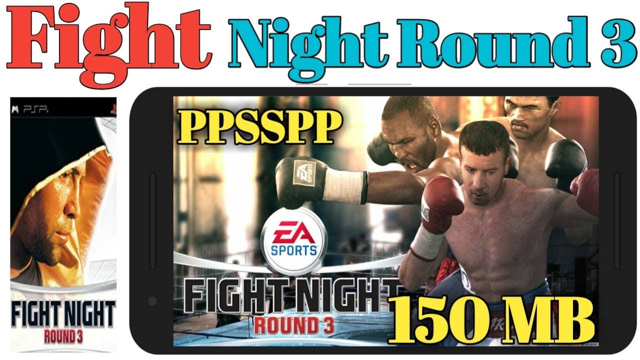Fight Night Round 3 PPSSPP Mod for Android & iOS Download