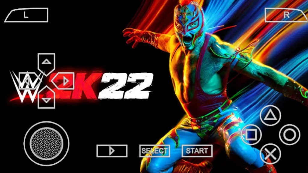 WWE 2K22 iSO PPSSPP zip file Download for Android