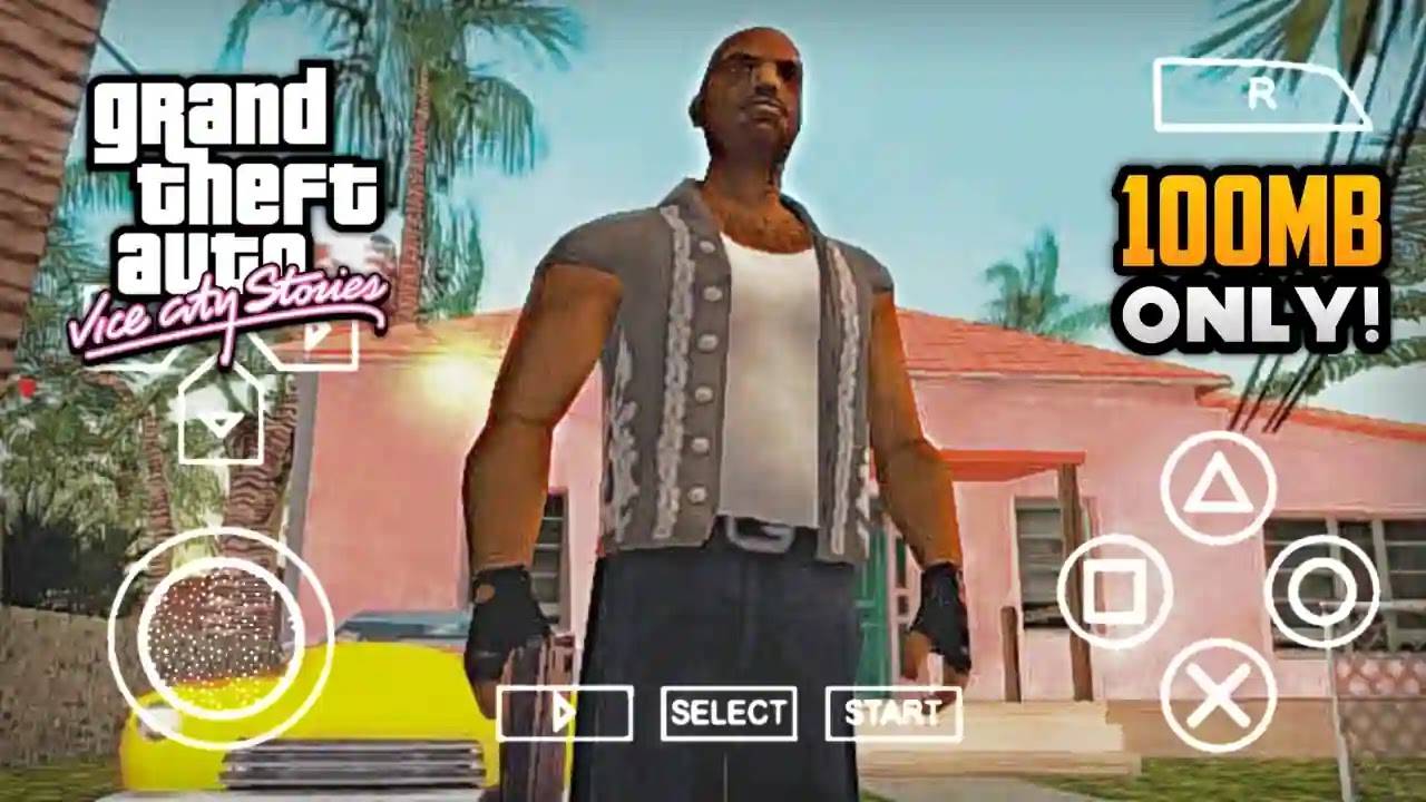 GTA Vice City PPSSPP 100MB Download for Android and iOS