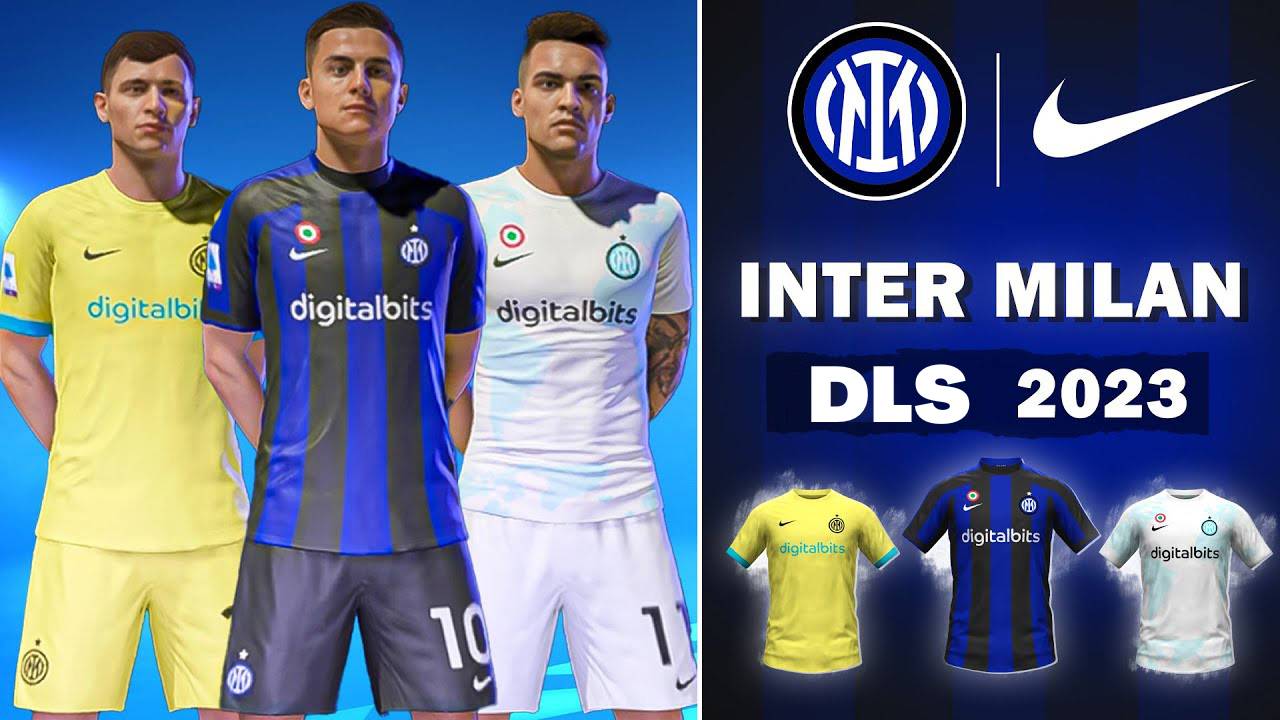 DLS 23 Inter Kits 2023 Logo Dream League Soccer