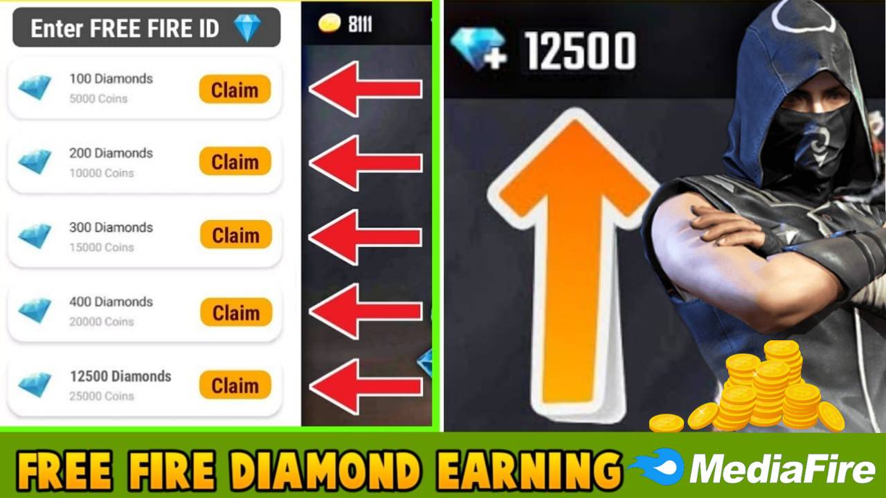 Free Fire HACK Diamond and Coins Generator 2023