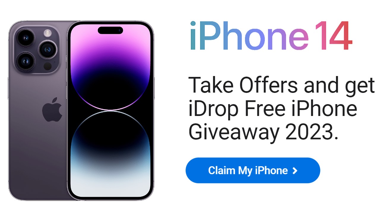 Win FREE iPhone 14 Pro Max Giveaway 2023