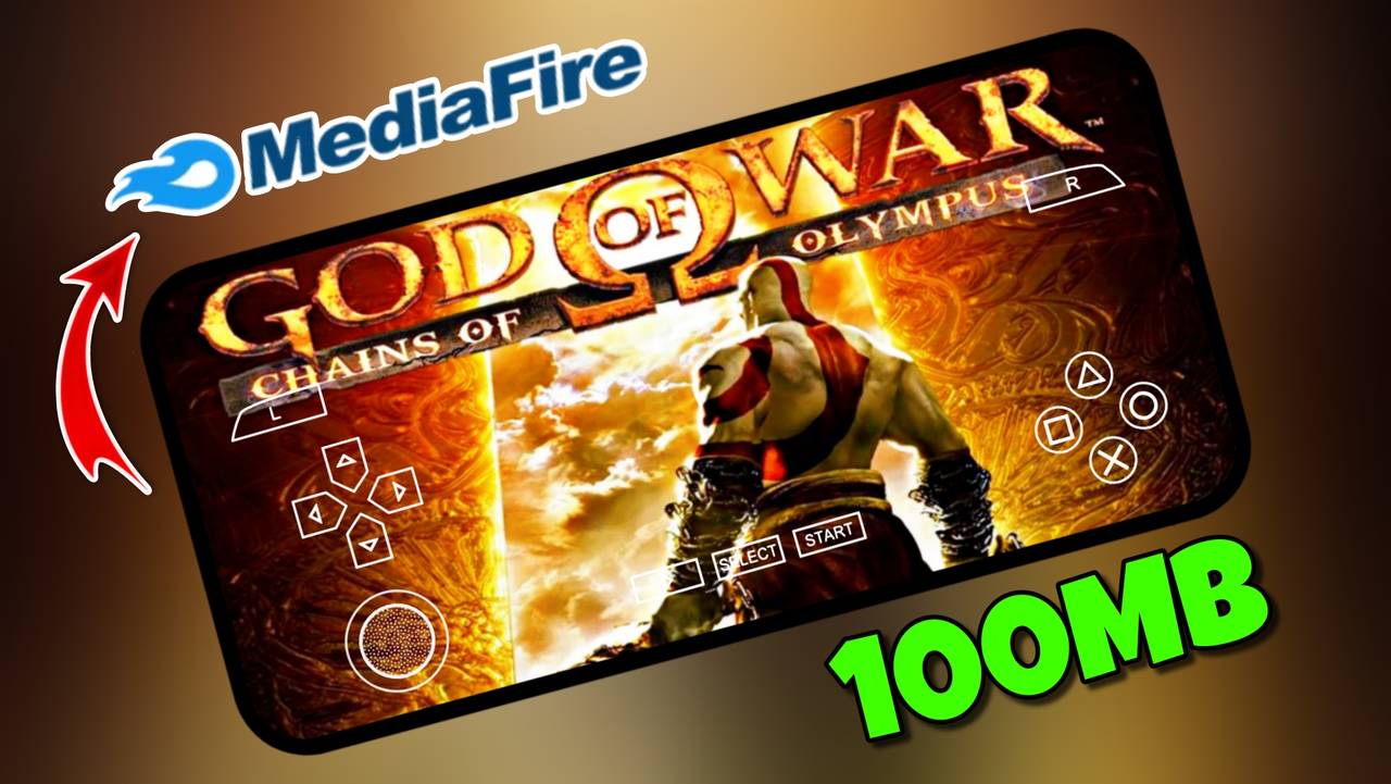 [100 MB] God of War Chains of Olympus PPSSPP for Android & iOS Download