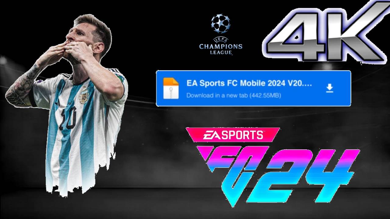 Download FC 24 Android Offline PS5 MOD [FC 2024 Apk+obb+data]