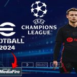 UCL eFootball 2024 PPSSPP Download for Android and iOS