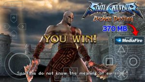 Download God Of War SoulCalibur PPSSPP Kratos iSO