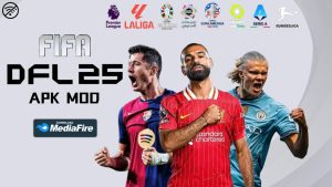DFL 25 APK Mod FIFA 2025 – Free Download with New Kits for Android!