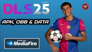 DLS 25 APK Mod Barcelona Kits 2025 Download