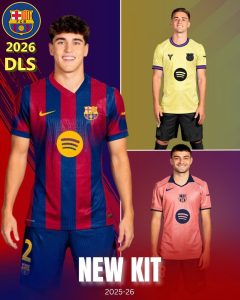 Barcelona Kits 2026 DLS 26: Dream League Soccer Jersey 2026