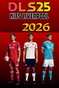 Liverpool Kits 2026 DLS 26 - Dream League Soccer 2026 Logo